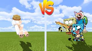 LUFFY GEAR 5 VS CARRTOON NETWORK PIBBY MINECRAFT [upl. by Quick816]