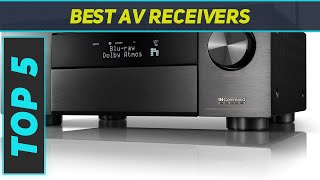 Top 5 Best AV Receivers in 2023 [upl. by Magocsi]