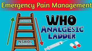 Emergency Pain Management ‖ WHO Analgesic Ladder [upl. by Odranar]