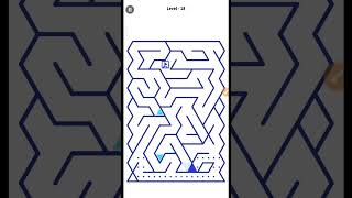 Mastering Maze Games Level 18 A Challenge of Skill and Strategy 🎯 youtubeshorts maze [upl. by Lesab]