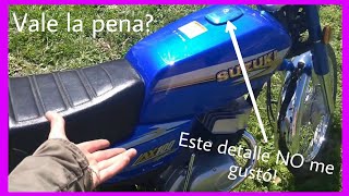 ESTO es por lo que compre la Suzuki AX 100 2T 🚀  REVIEW en Español ✅ [upl. by Selia]