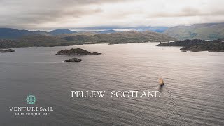 Pilot cutter Pellew sails the Hebrides in Scotland [upl. by Nauh895]