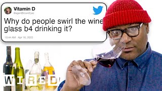 Sommelier André Mack Answers Wine Questions From Twitter  Tech Support  WIRED [upl. by Mcgrath311]