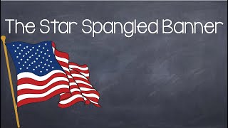 Star Spangled Banner Lyric Video [upl. by Lindahl]