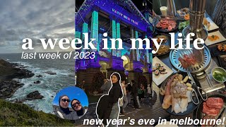 VLOG last week of 2023 amp new years eve in melbourne [upl. by Eniamraj]