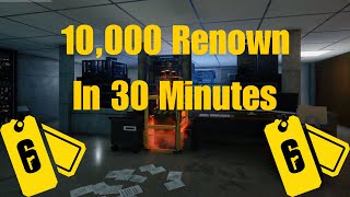 How To Get Renown Fast Rainbow Six Siege [upl. by Pollack]