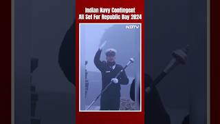 Republic Day 2024 Indian Navy Contingent All Set For Republic Day 2024 [upl. by Jolynn]