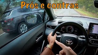 Corolla Cross é melhor que o Jeep Compass  Opinião final [upl. by Dumanian]