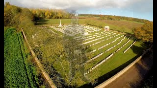 Flatiron Copse Cemetery Mametz SommeLance Corporal A Webster S4454 Gordon Highlanders [upl. by Nalyad]