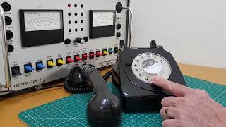 Old Pulse Dialling Telephones vs Push Button Tone dialling phones [upl. by Androw]