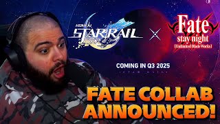 FATE UNLIMITED BLADEWORKS COLLAB COMING TO HONKAI STAR RAIL Star Rail 24 Livestream Reaction [upl. by Jolyn890]