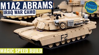 More Detailed M1A2 Abrams  Iraq Version  COBI 2622 Speed Build Review [upl. by Willow224]