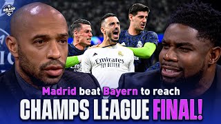 Thierry Henry Carragher amp Micah react as Real Madrid advance to UCL final  UCL Today  CBS Sports [upl. by Eliason659]