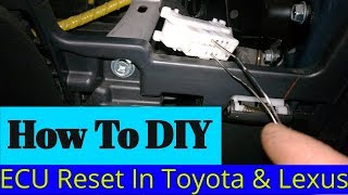 How To Reprogram an ECU  Immobilizer In A Toyota or Lexus [upl. by Eilatam134]