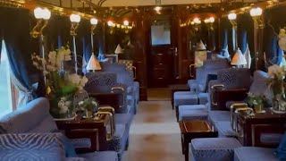 Inside The Worlds Most Luxurious Train Venice Simplon Orient Express [upl. by Ailahtan]