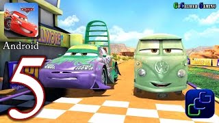 Cars Fast as Lightning Android Walkthrough  Part 5  Fillmore Race Track [upl. by Neelyhtak]