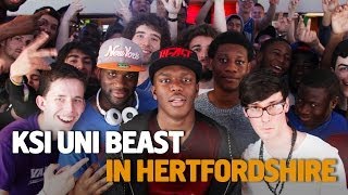 KSI Uni Beast  Hertfordshire University [upl. by Hayn155]