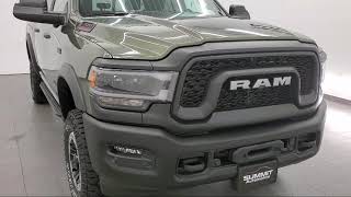 2021 Ram Ram 2500 Power Wagon Olive Green Pearlcoat New walk around for sale in Fond Du Lac Wiscon [upl. by Ardyce844]