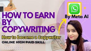 What is Copywriting  How to use meta ai in whatsapp for copywriting [upl. by Juanita]