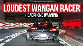 StraightPiped Aston Martin Vantage In Japan Rips Through the Wangan [upl. by Nelyaw]