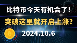 比特币今天有机会了！突破这里就开启上涨？106 比特币 区块链 币圈以太坊 btc 行情分析 。 [upl. by Erdnaek]