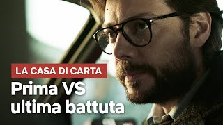 La prima e l’ultima battuta dei protagonisti de LA CASA DI CARTA  Netflix Italia [upl. by Amled]