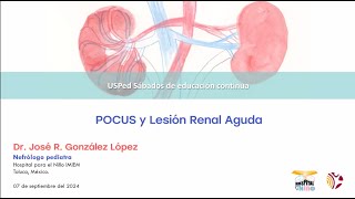 092024 LRA y POCUS Dr Jose Gonzalez 🇲🇽 [upl. by Ciryl]