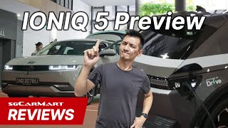 Checking Out The Hyundai IONIQ 5 In Jurong  sgCarMart Access [upl. by Beatty971]