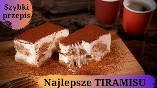 NAJLEPSZE tiramisu Szybki prosty przepis [upl. by Rebhun]