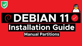 How to Install Debian 114 with Manual Partitions  Debian 114 Installation Guide  Debian 1140 [upl. by Andie]