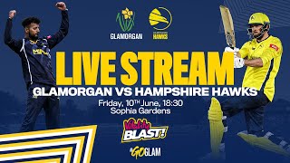 🔴 Glamorgan v Hampshire Hawks  Vitality Blast [upl. by Neerak]