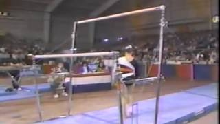 Tracee Talavera 1984 Uneven Bars [upl. by Ellerol]