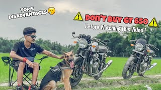 Continental GT 650 Advantage or Disadvantage  🤔  DN Vlog [upl. by Urania]