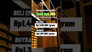 Harga Emas Antam 3 Oktober Semakin Mahal di Rekor Tertinggi [upl. by Ishmael]