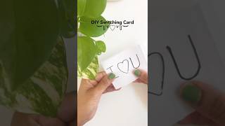 ✨end result 😎 wow✨Cute card idea youtube diy love asmr art craft shortsfeed trending fyp [upl. by Evers]