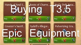 Order and Chaos Online Buying Epic Equipment T35 [upl. by Einaffets]