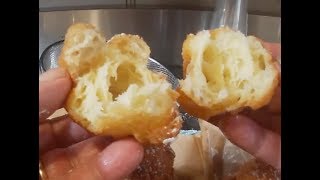 ricetta base bignè zeppole castagnole fritti [upl. by Nylirak]