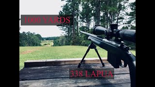 1000 YardsChristensen Arms 338 Lapua [upl. by Kirstin]