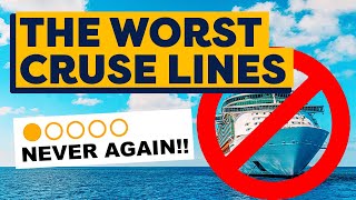 THE 3 WORST CRUISE LINES According to the Internet [upl. by Emmet]