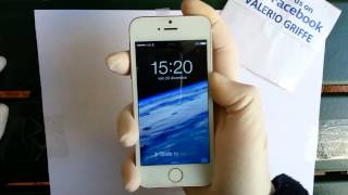 Goophone I5S Clone Iphone 5s GOLD Unboxing e Mini Review Italia [upl. by Lounge]