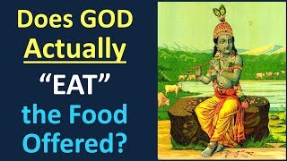 Significance of Prasad Does God Actually EAT the Food Offered [upl. by Nawram]