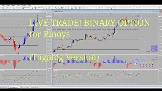 Live Trade How to become consistent in Binary Option tagalog version [upl. by Latty]