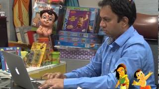 Chota Bheem from Green Gold Animations  Chota Bheem and the Throne of Bali  Hybiz TV [upl. by Horwitz265]