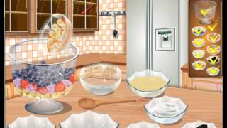 Saras Cooking Class Trifle cooking games [upl. by Enitsirk]