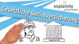 Gesetzliche Sozialversicherung einfach erklärt explainity® Erklärvideo [upl. by Tiffani]