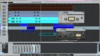 Waves CLA compressors on rap vocals [upl. by Yecniuq]