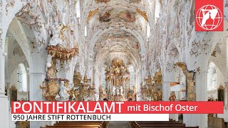 LIVE Heilige Messe mit Bischof Stefan Oster  950 Jahre Stift Rottenbuch [upl. by Bronder]