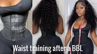 JOURNEY TO A 24 INCH WAIST BEST WAIST TRAINERS AFTER A BBL  FEMME SHAPEWEAR TRY ON HAUL [upl. by Cath612]