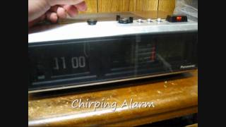 Panasonic Flip Alarm Clock RC6354 [upl. by Silas]