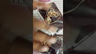 locket chain and bracelet color guaranteed shortsfeed artist fashion goldenjewelry [upl. by Esyahc]